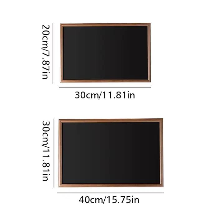 Tableau noir magnétique rectangulaire pour réfrigérateur