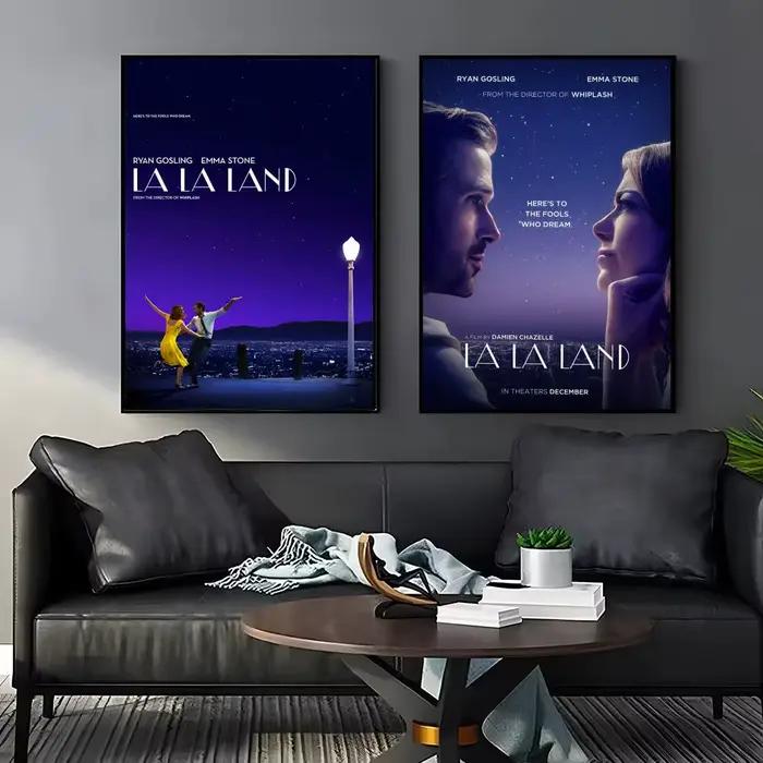L-La La L-Land affiche HD Art collant mur étanche maison salon chambre Bar décoration esthétique