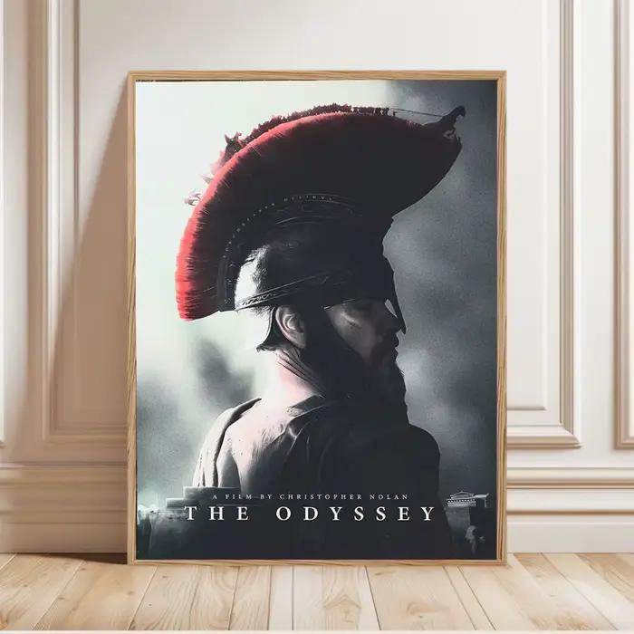 Affiche du dernier film « L'Odyssée » de Christopher Nolan, impressions sur toile, peinture murale « L'Odyssée », images décoratives pour la maison et la chambre