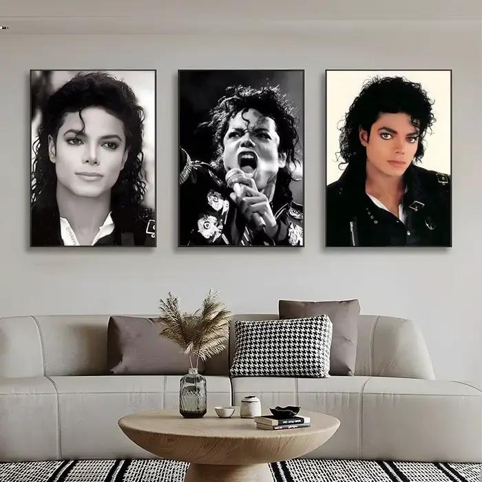 Affiche iconique du chanteur m-Michael j-Jackson