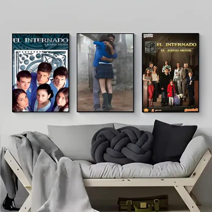 Affiche classique de la série télévisée espagnole E-El internado