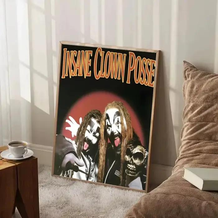 Affiche murale I-Insane C-Clown Posse Rap Metal Duo