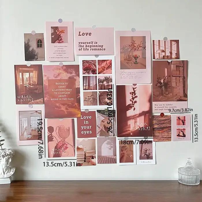 20 pièces de décoration murale pour chambre