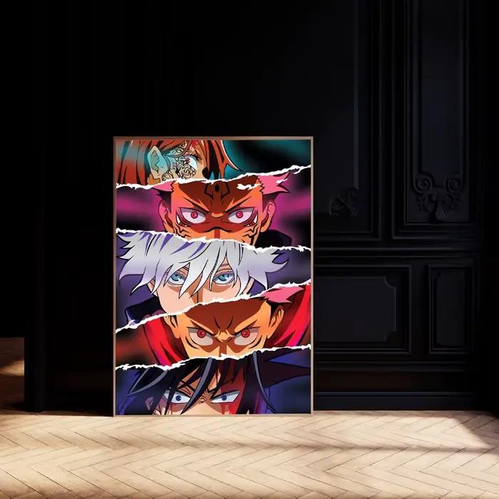Affiche imprimée Jujutsu Kaisen