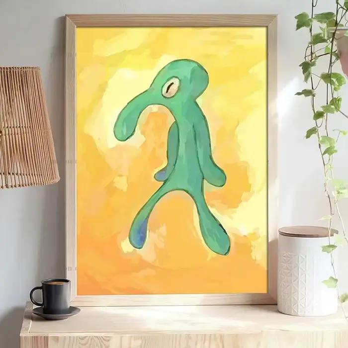 Affiche d'art de galerie nordique audacieuse et de brash