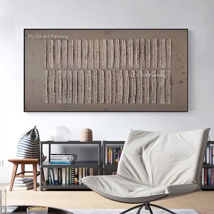 Peinture à l'huile épaisse sur toile
