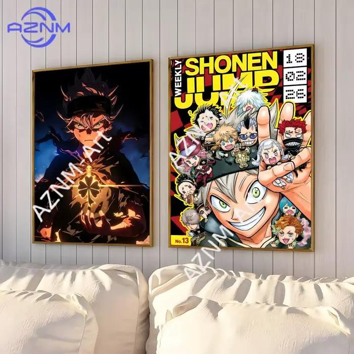Poster cool d'anime Black Clover BC
