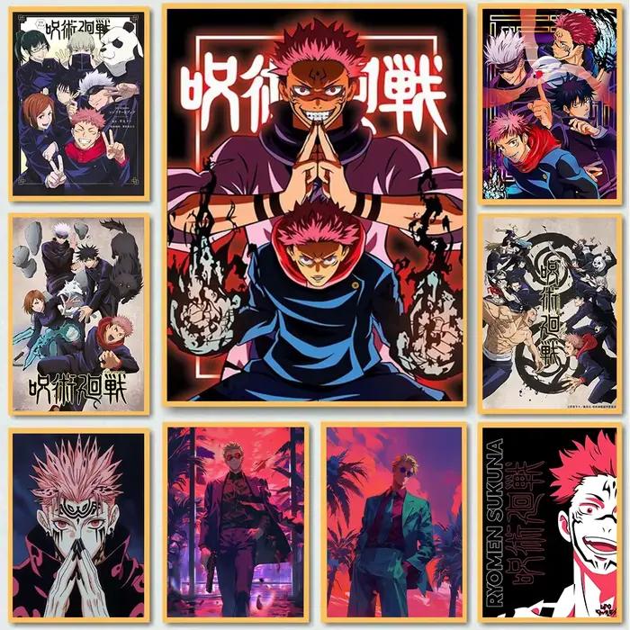 Affiche imprimée Jujutsu Kaisen