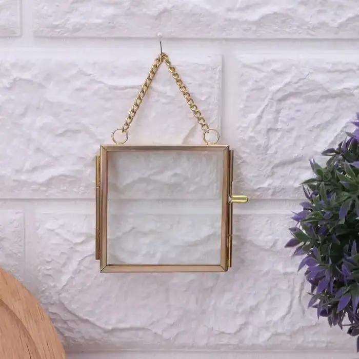 Petit cadre photo bricolage pour spécimens de plantes