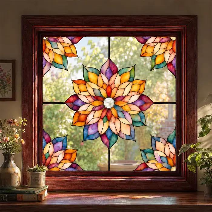 Film décoratif pour fenêtre en verre