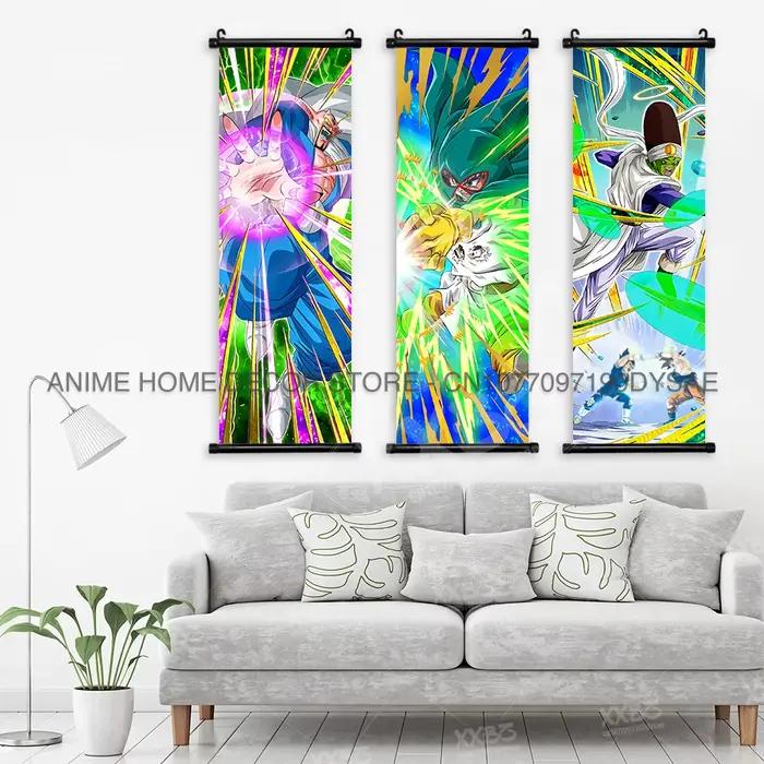Dragon Ball affiche mur Art bière Anime papier peint Whis rouleaux photo végéta décor à la maison Majin Buu peinture décorative troncs