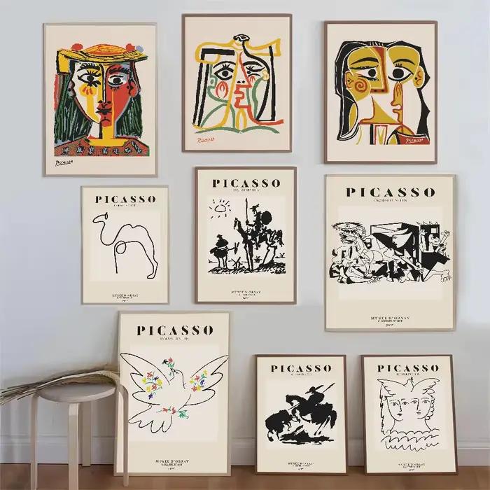 Picasso – affiche de peintre de renommée mondiale