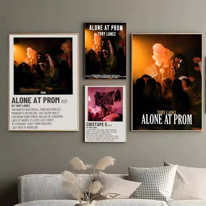 Affiche artistique imprimée sur toile