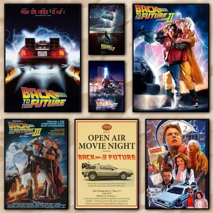 Peinture de retour vers le futur