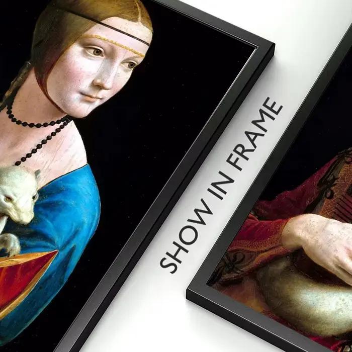 Célèbre illustration Leonardo Da Vinci Mona Lisa salvator Mundi