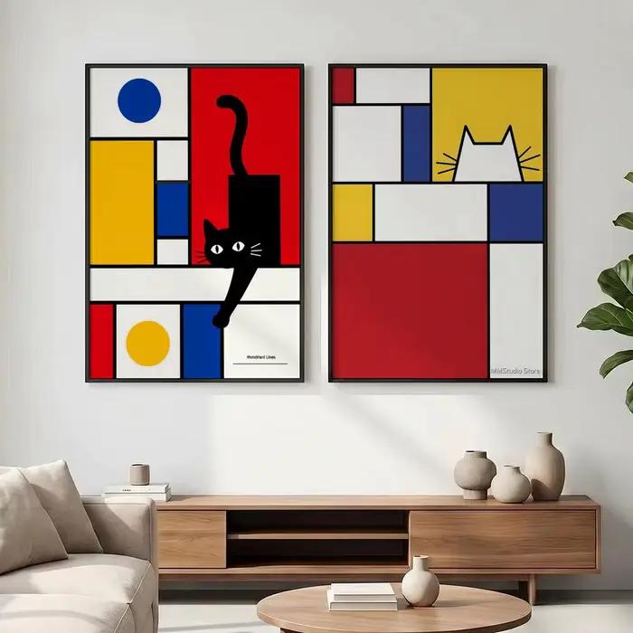 Affiche de l'artiste Piet Mondrian