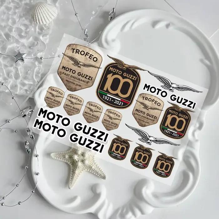 Autocollants M-Moto G-Guzzi, autocollants pour carrosserie, pare-chocs, fenêtres, moto, ordinateur portable, murs, autocollants en vinyle, accessoires de tuning automobile
