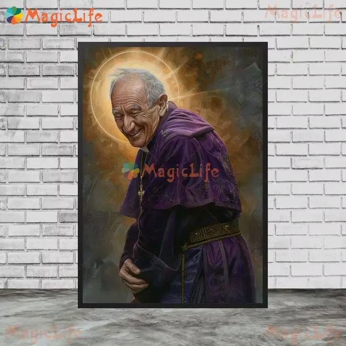 Affiches murales imprimées de religion de croyant missionnaire vintage