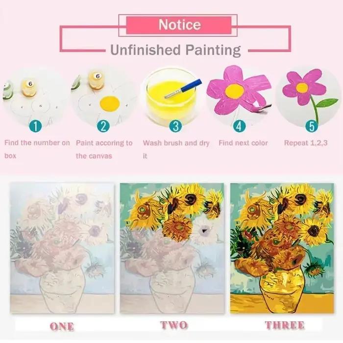Kits de peinture par numéros colorés : Chats au salon – Peinture à l'huile numérique DIY pour animaux, décoration murale à colorier à la main pour la maison