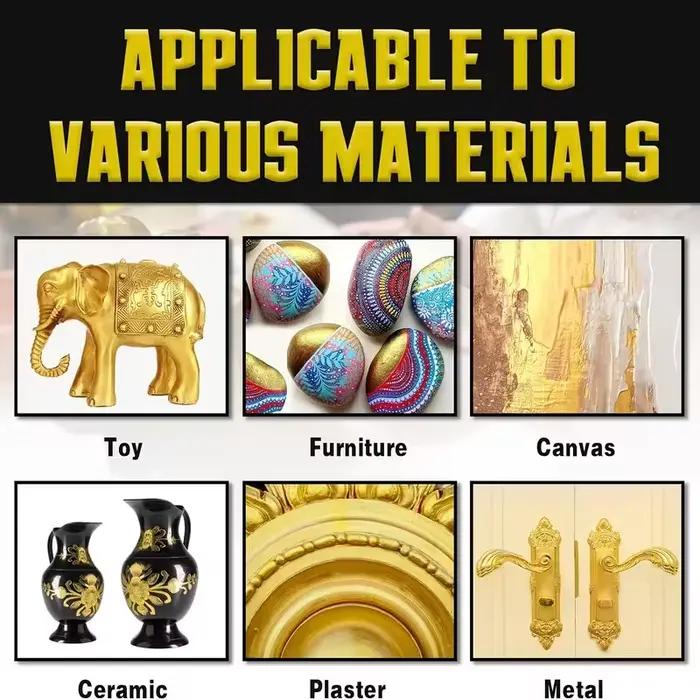 Peinture métallique dorée de haute qualité