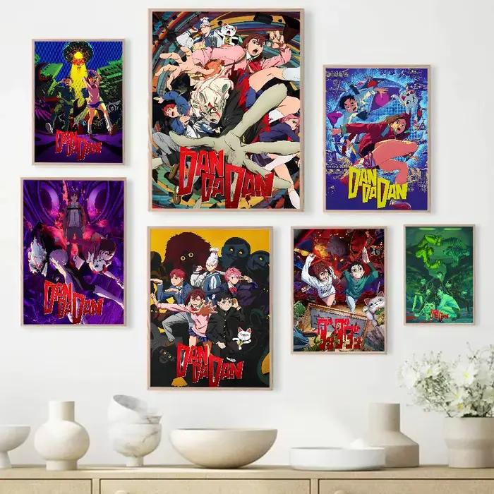 Affiches de films classiques d'anime japonais D-Dandadanes