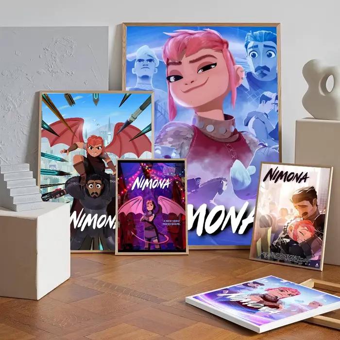 Nimona – affiche de film imprimée