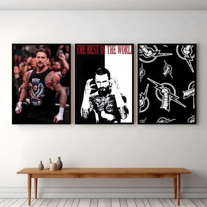Affiche auto-adhésive p-punk C-cm