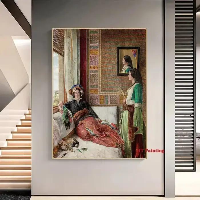 Affiche de paysage de vie des anciens arabes
