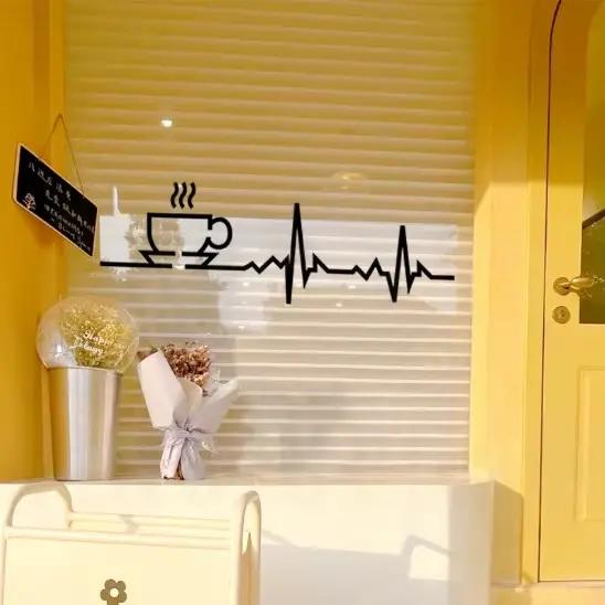 Autocollants muraux pour décoration de café
