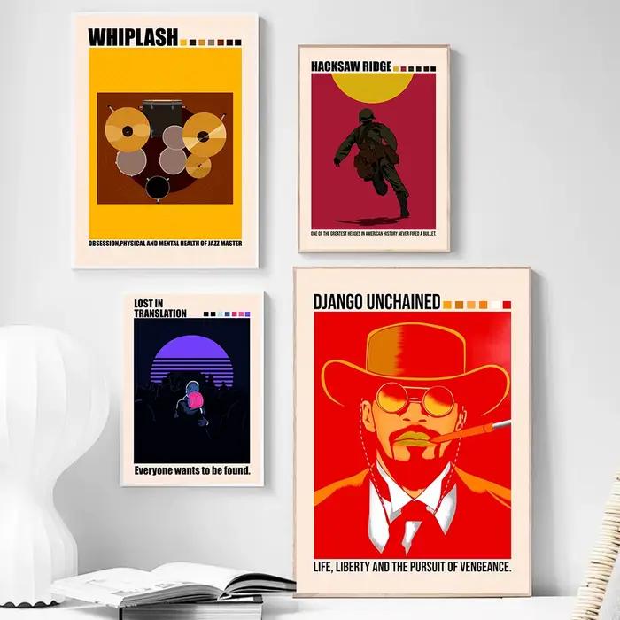 Affiches de films Whiplash/The Killer/Hacksaw Ridge