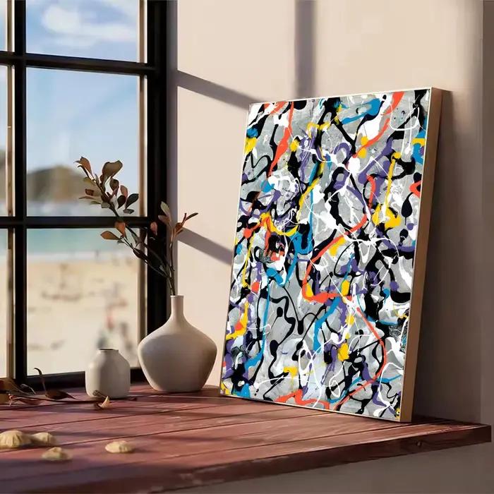Art abstrait J-Jackson P-Pollock