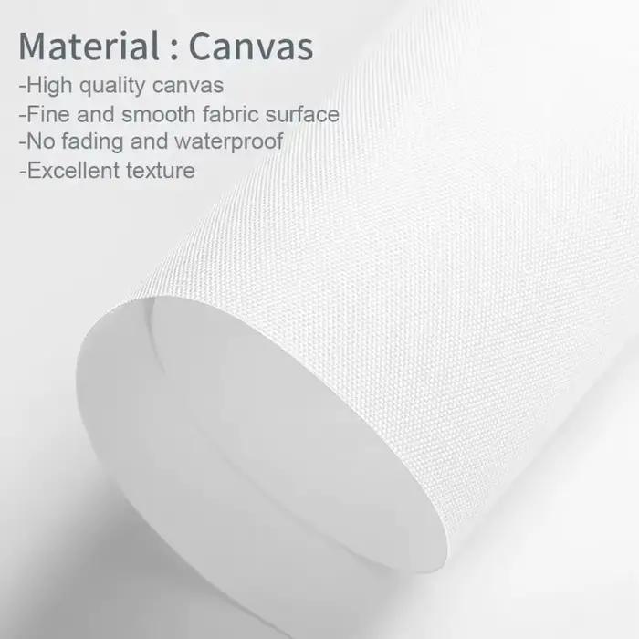 Peinture de cheval jaune sur toile