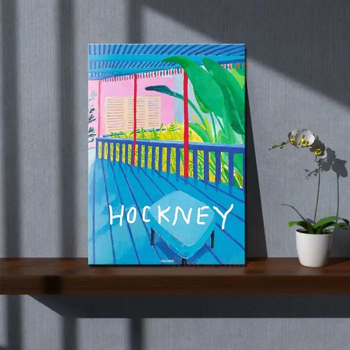 Affiche murale sur toile David Hockney Tropical Terrace