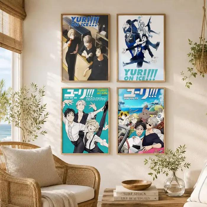 Affiche de sport Anime Y-Yuri on ICE