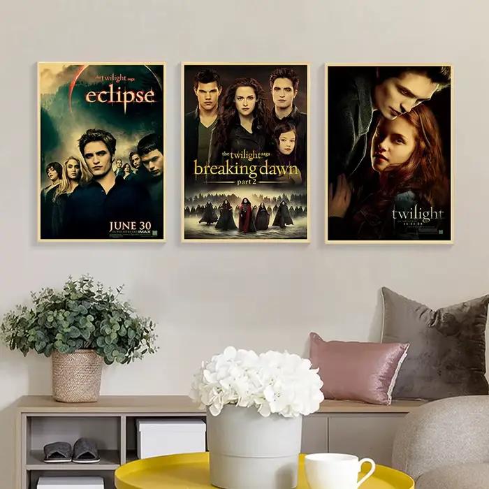 Film TV Film crépuscule Vintage affiches mur chambre peinture nostalgie décor esthétique dessin animé Art cadeau impression Art peintures murales