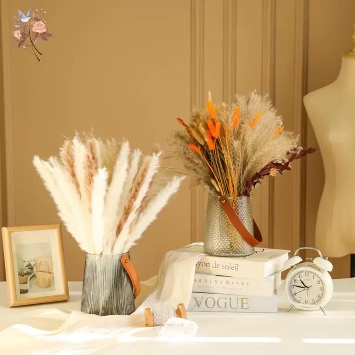 Bouquet de fleurs séchées naturelles Pampas