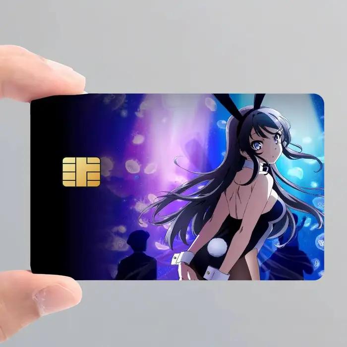 Rascal ne rêve pas affiche carte de crédit autocollants de peau pour accès bancaire Film de protection autocollant de couverture cadeau Surprise