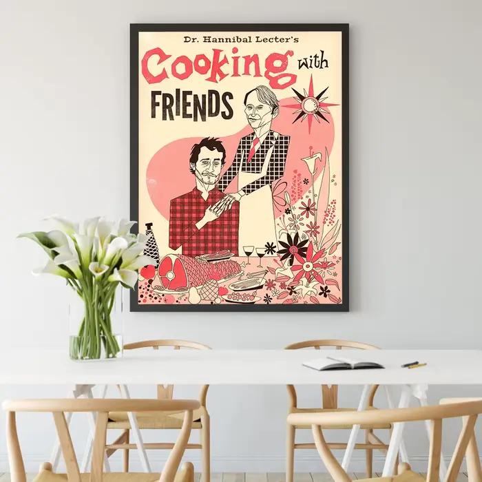 Peinture sur toile de cuisine Hannibal