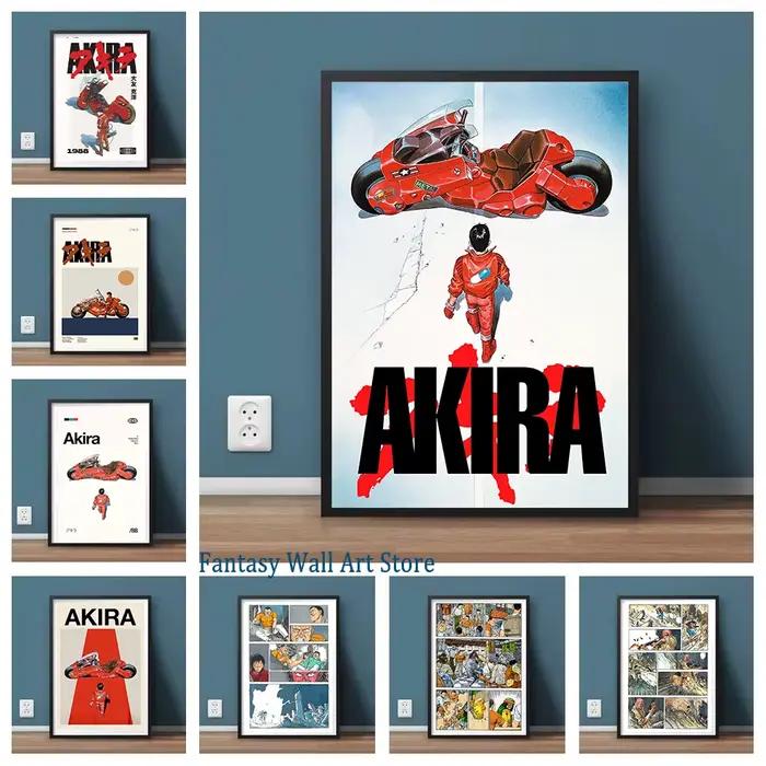 Affiche Manga Page Akira 80s