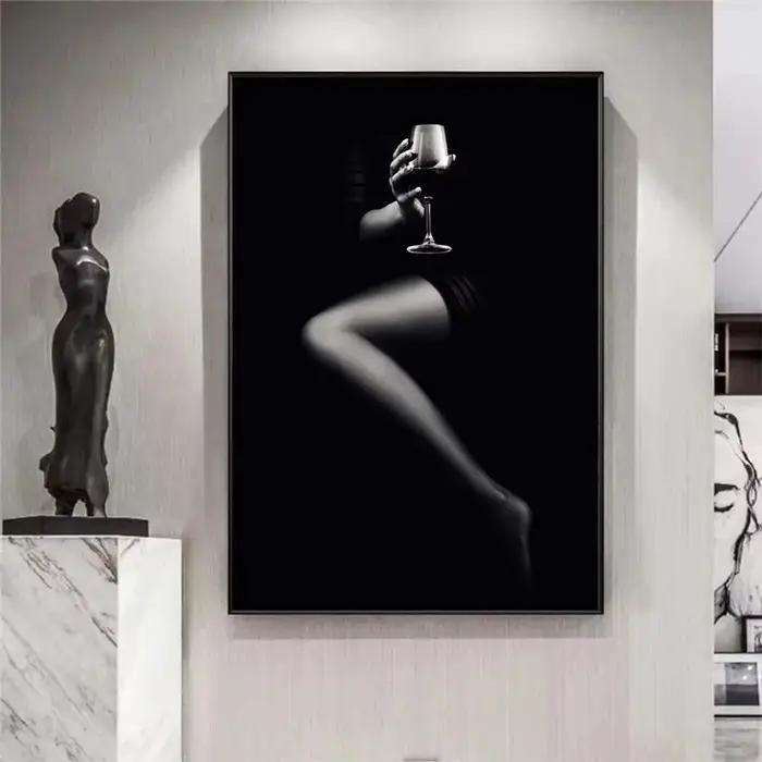 Affiche d'art Mural de femme nue Sexy