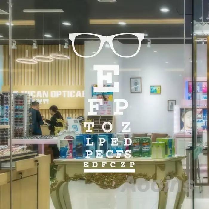 Autocollant mural en vinyle pour décoration de fenêtre de magasin