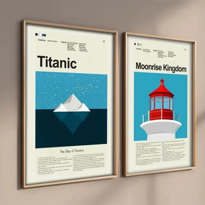 Affiche de Film Vintage des Années 80