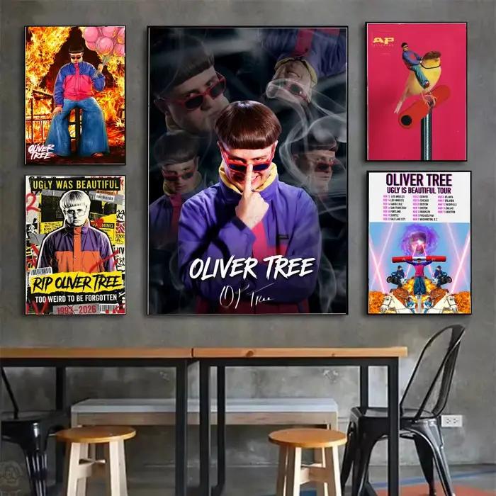 Affiche décorative élégante Singer O-Oliver Tree Ugly is Beautiful
