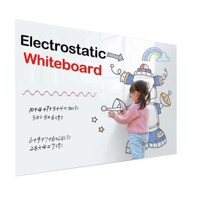 Tableau blanc à application et retrait faciles