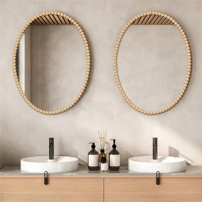 Wall – Moulure décorative flexible autocollante pour cadre de miroir de salle de bain
