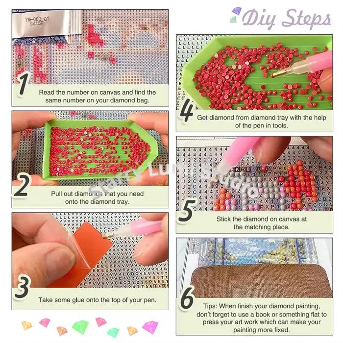 Peinture Diamant Nouveauté Animaux 5D Kits de Mosaïque