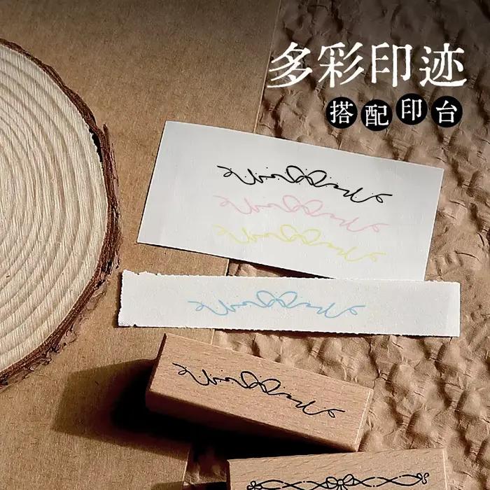 Nouveau Cadre de ruban série joint de cahier en bois