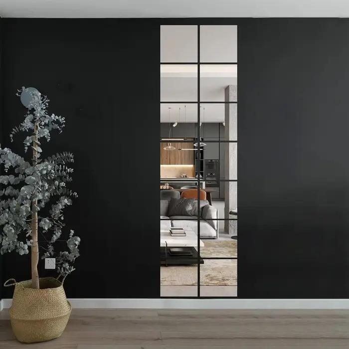 Miroir Carré Autocollant Mural en Acrylique Souple