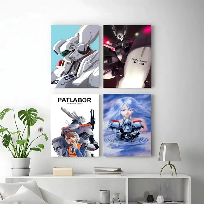 Affiche de film Cyberpunk Anime P-Patlabor