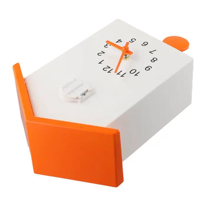 1pc horloge équipement cuisines salon bureaux modernes chambre fournitures Art alimenté par batterie chambres oiseau